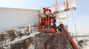 Completion of steel structure 2